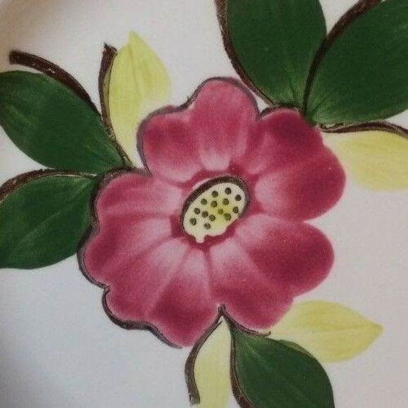 SALE! 2 Vintage Stetson B&B Plates STT34 Coupe Shape Pink Flowers - Picture 10 of 12